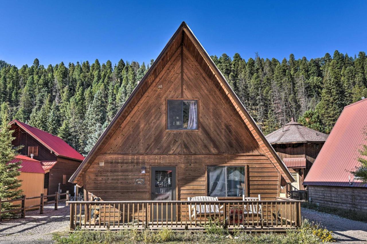 Ski-Inandski-Out Red River Cabin With Mtn Views! Buitenkant foto